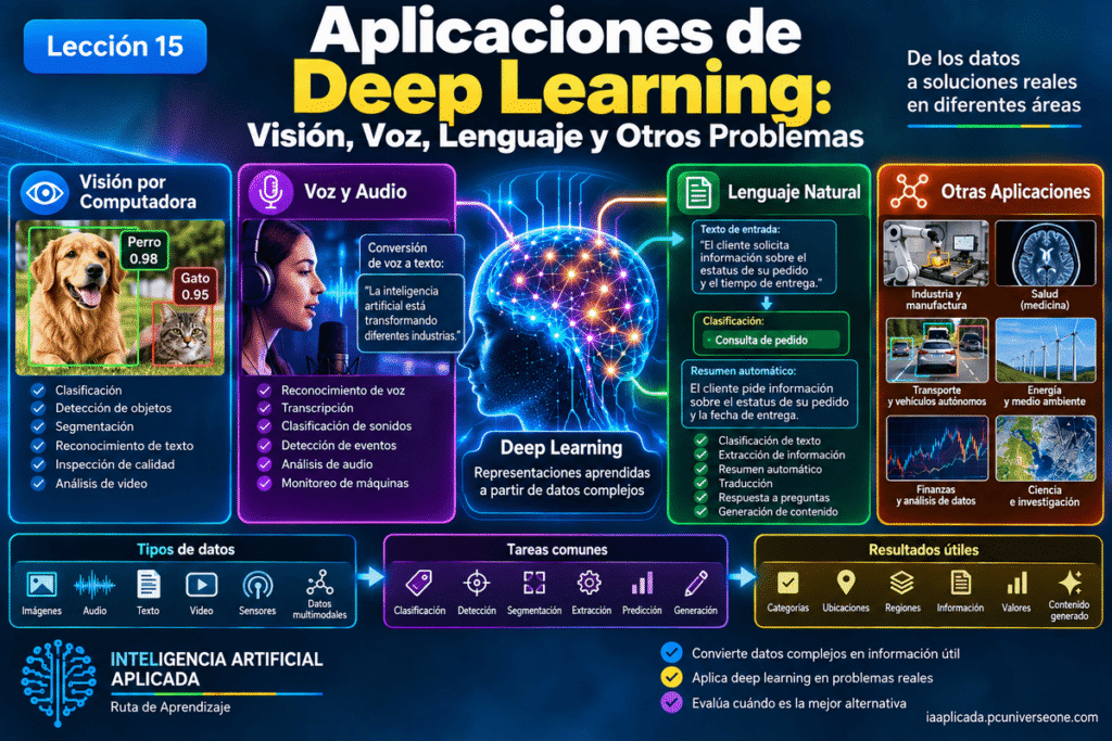 Aplicaciones de Deep Learning